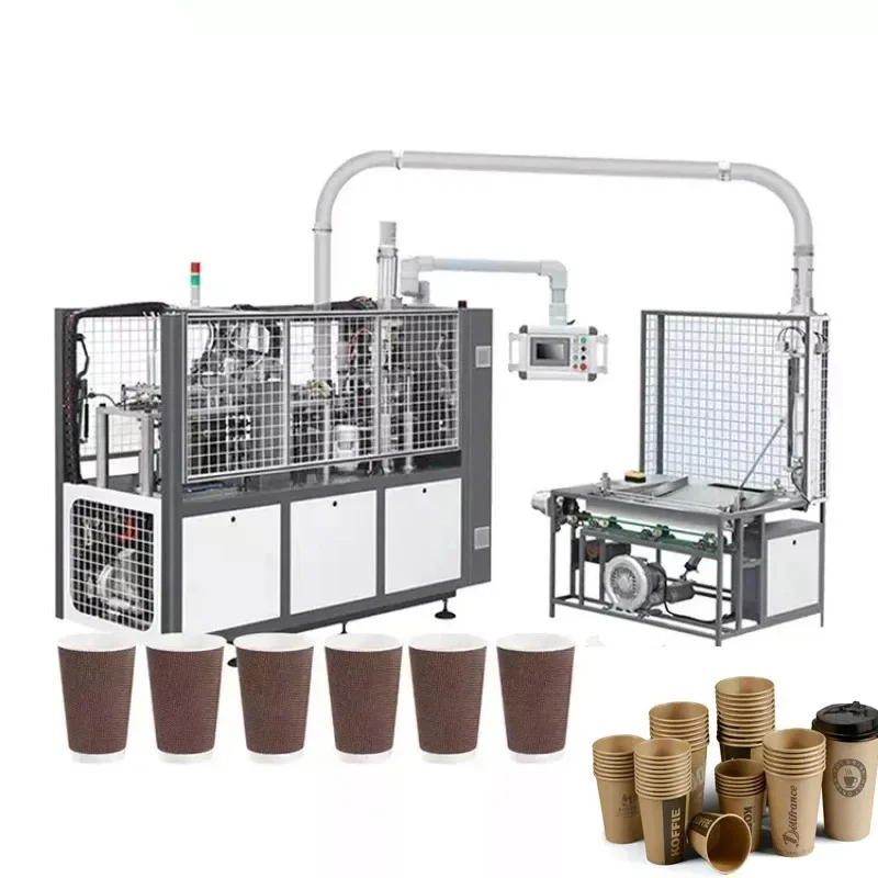 

New High Speed Automatic Paper Cup Making Machine Auto Tea and Coffee Paper Cup Forming Machine Factory Price