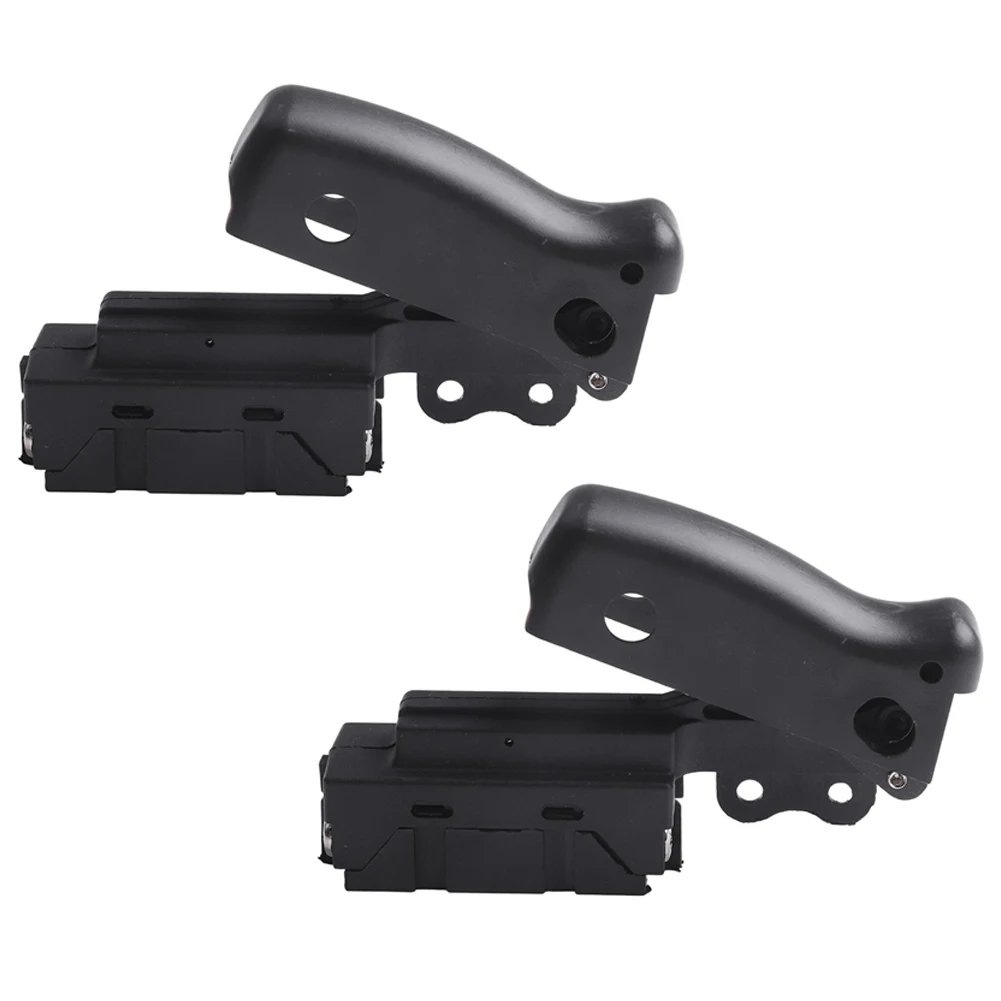 

Power Tool Parts Miter Saw Switch Compatible With DW715 Efficient Performance Metal Trigger Model 606056-00 Black