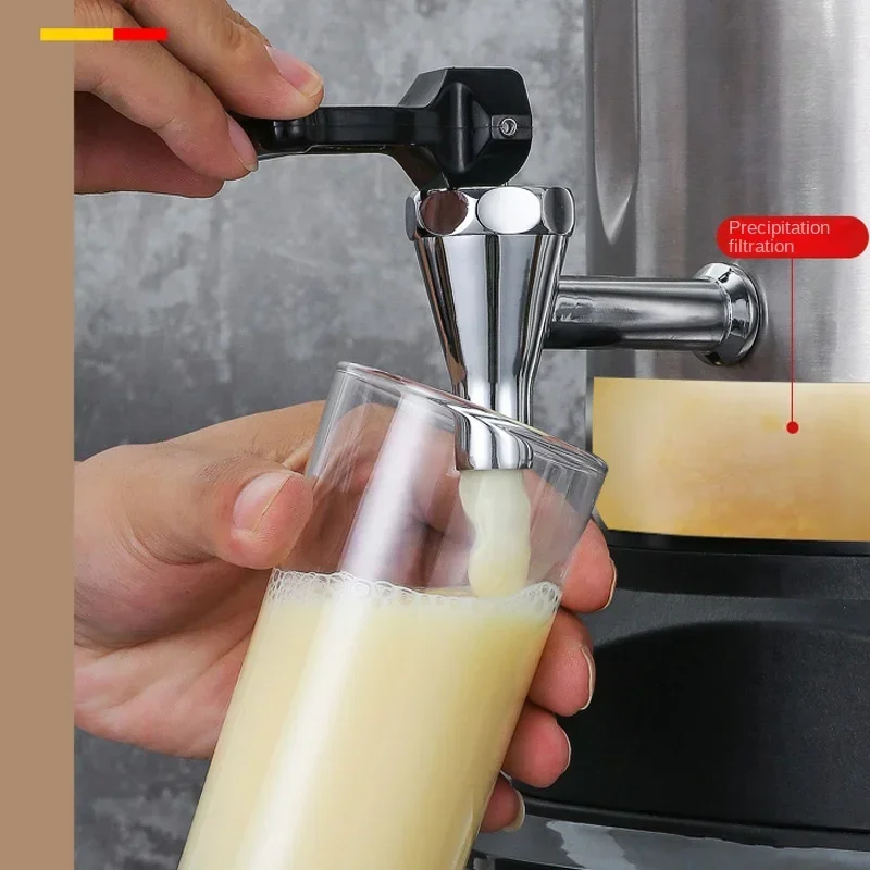 ماكينة عالية السعة لتكرير حليب الصويا ، خالية من خبث التسخين ، خالية من الفلتر ، الطحن والغليان ، المنزل ، 3 لتر ، 6 لتر ، V