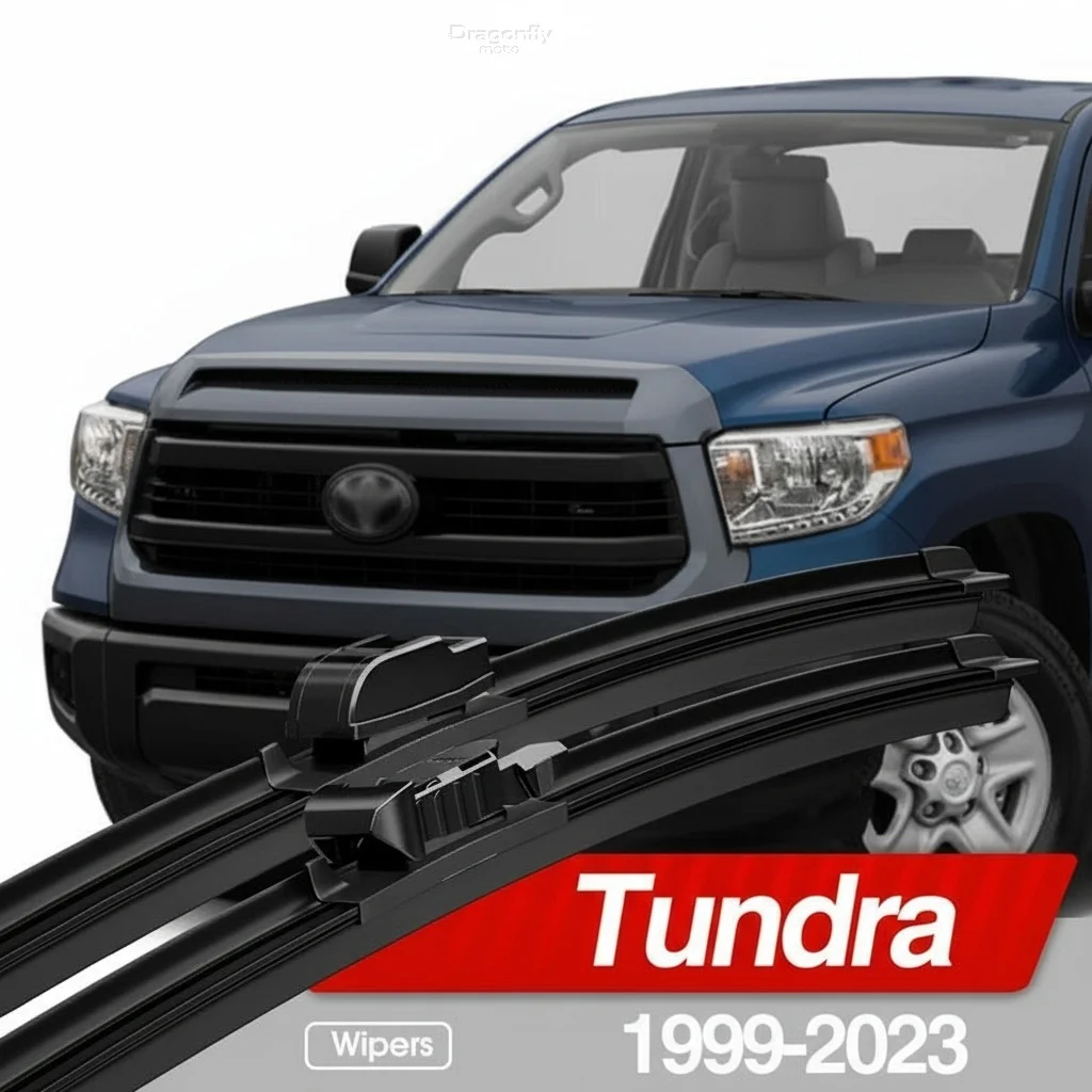 

Для Toyota Tundra 1999-2023: Комплект из 2 щеток стеклоочистителя лобового стекла, аксессуары для окон 2000, 2006, 2007, 2015, 2019, 2020 годов выпуска
