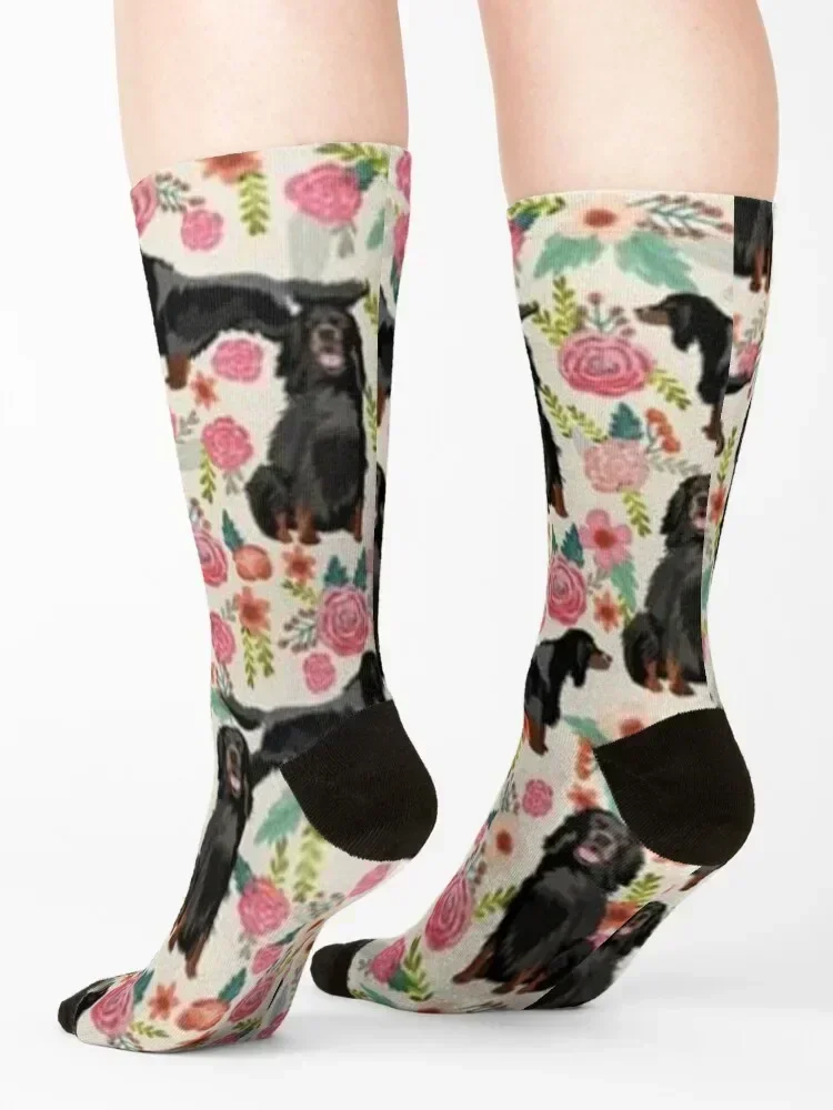 GORDON SETTER Socks Stockings compression hiking anime retro Socks For Men Women's