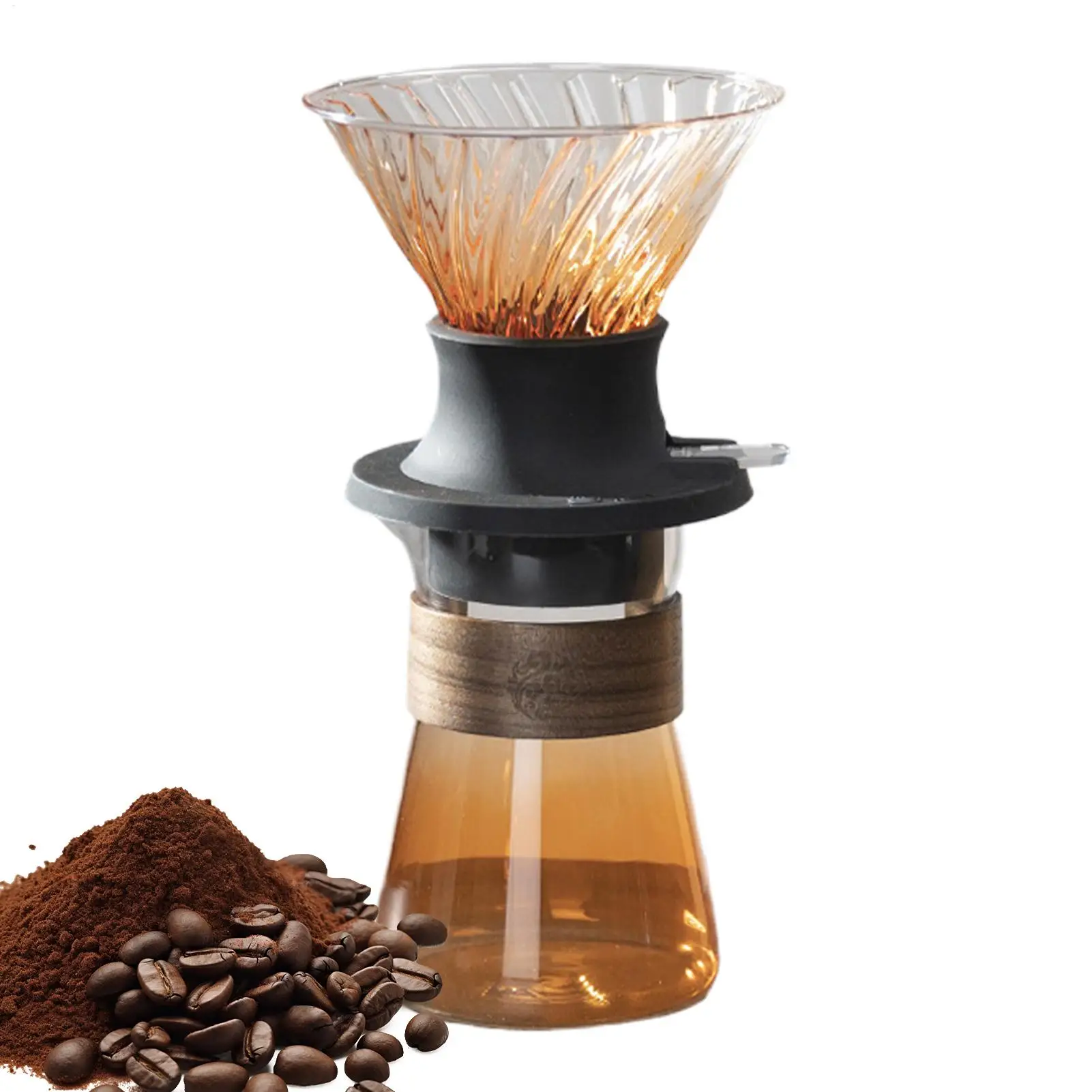 Drip Brew Coffee Cup Drip Brew Pour Over Coffee Maker Detachable Tool With Quick Filtration For Household Drinks Home Dorm