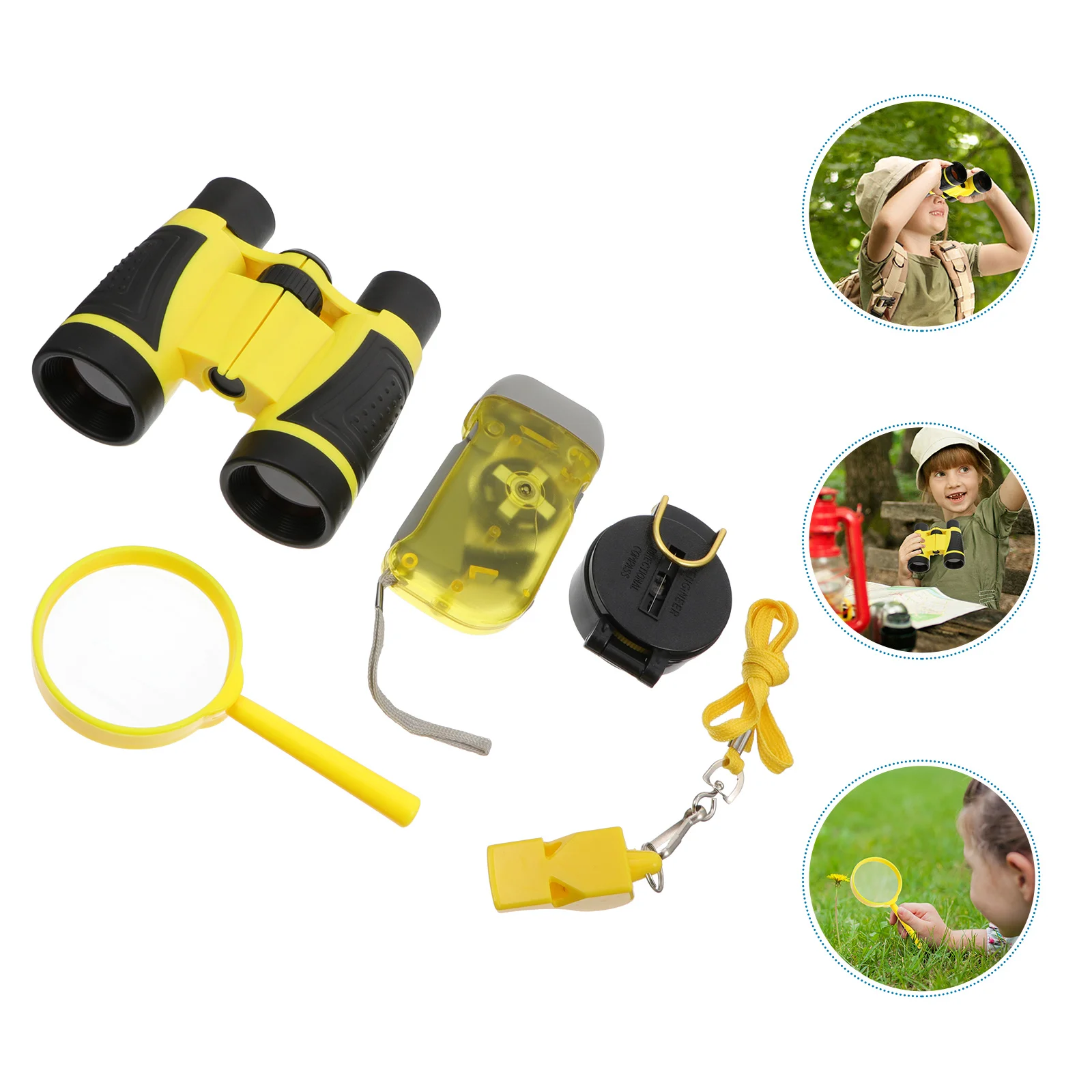 1 set per bambini, cattura insetti all'aperto, kit per esplorazione avventurosa, torcia da campeggio creativa, attrezzatura educativa