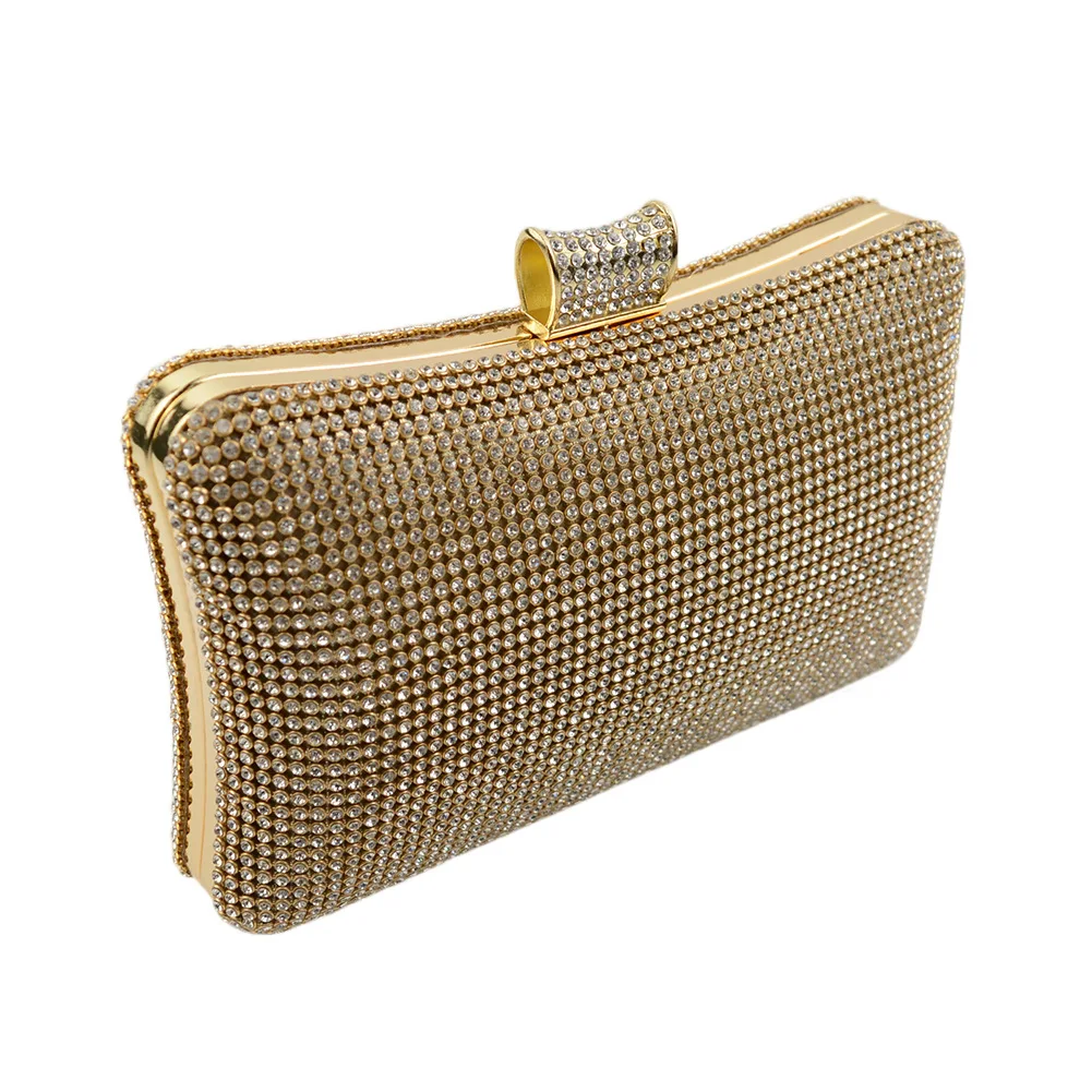

Diamond Dinner Dress Banquet Women's Bag Crossbody Handheld Chain Bridal Bag Cosmetic Cartera De Fiestas Elegantes Handbag Woman