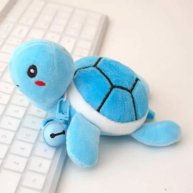 Newest Dopamine Turtle Backpack Pendant Keychain Kawaii Plush Toy Figure Doll Cartoon Cute Gift Doll for Friends Suitable Doll