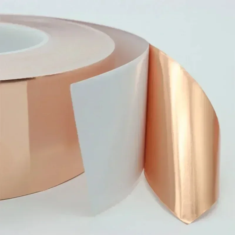 

Self-adhesive pure copper single-sided conductive tape (good heat dissipation, high temperature signal shielding)