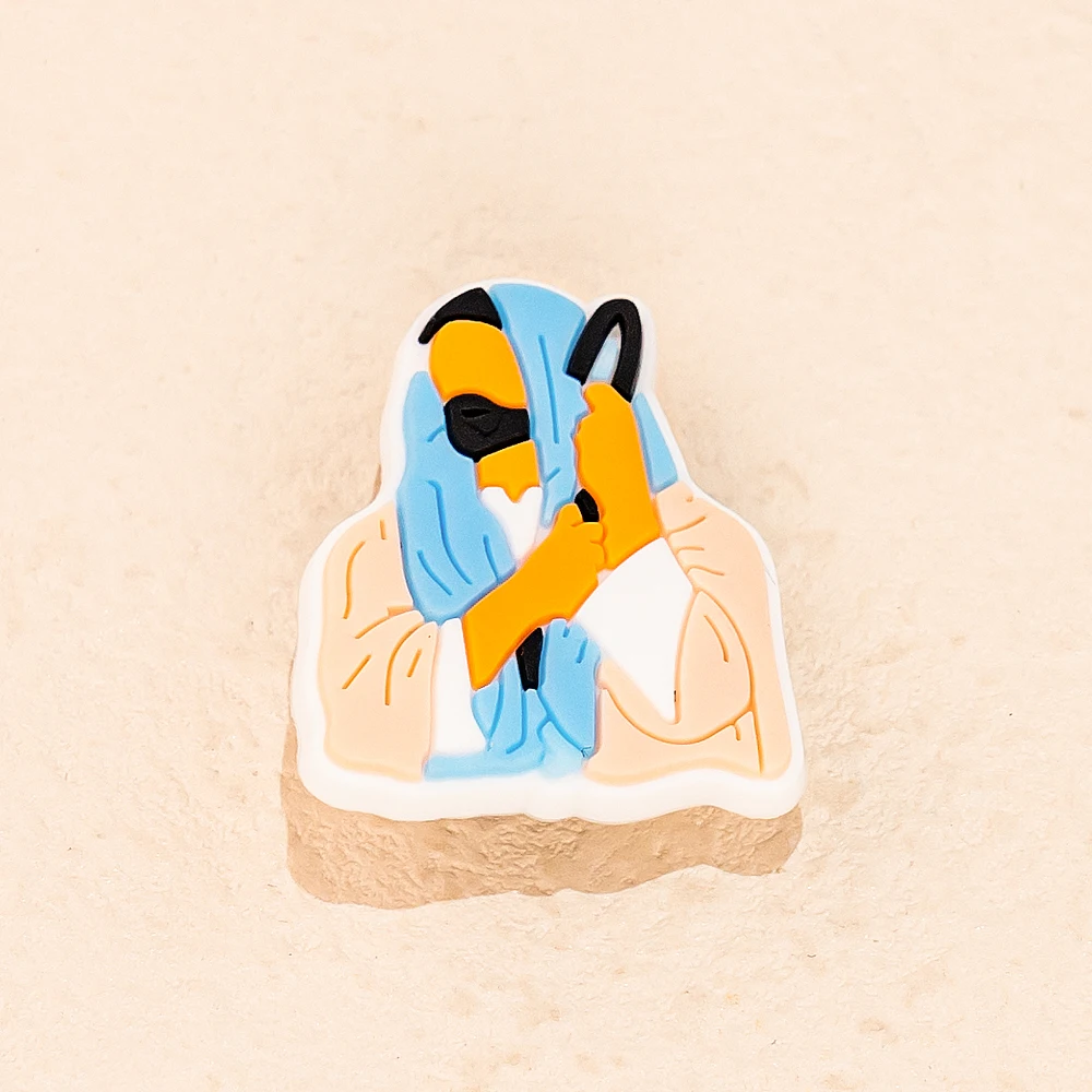 1 Stück PVC-Religionen-Schuhanhänger, Schuhnadeln, christlicher Jesus, gesegnete Heilige Bibel, Sandalen, Zubehör für Damen und Herren, Clog-Schnallen – Detail 7