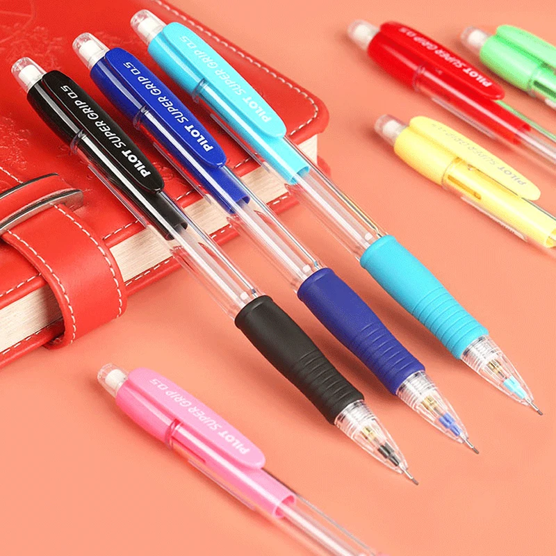 1 Japan PILOT Mechanical Pencil Office Accessories Cute School Stationery Supplies Color Pencil H-185-SL 0.5mm Infinity Pencil