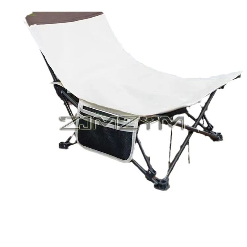 Portable Foldable Outdoor Lounge Chair Camping Chair Beach Fishing Chair Lightweight Travel Picnic Chair Hiking Tools