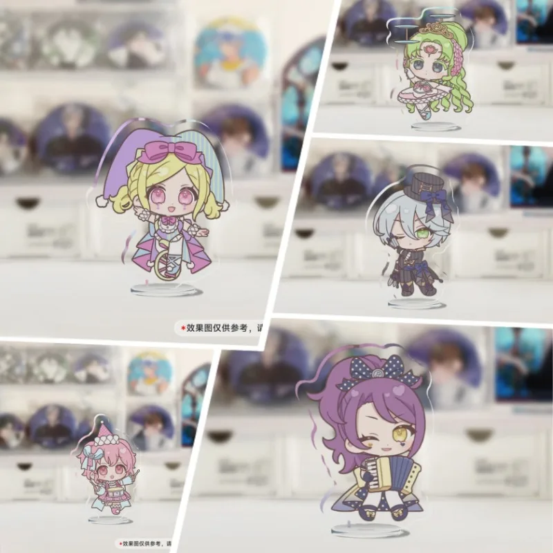 Pripara Plate Desk Decor circus Standing Falulu acrobatics Collection Ornament accesorios Minami Mirei unicycle Acrylic doll