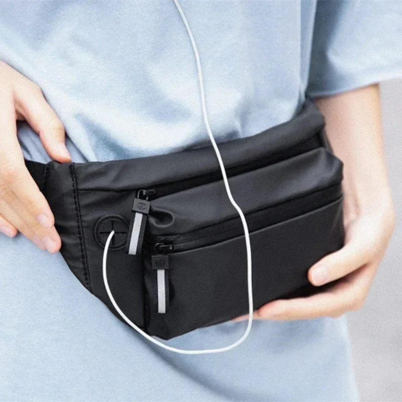 Fanny Waist Bag Pack Belt Pouch For Men Women Waterproof Male Belly Sports Kangaroo Running Banana Ladies Bum Hip Husband Phone