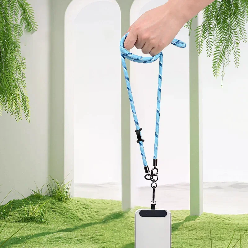 

Универсальный ремешок для телефона, анти-потерянный ремешок, съемный красочный шейный шнур, безопасный трос для телефона, брелок-цепочка, веревка с картой