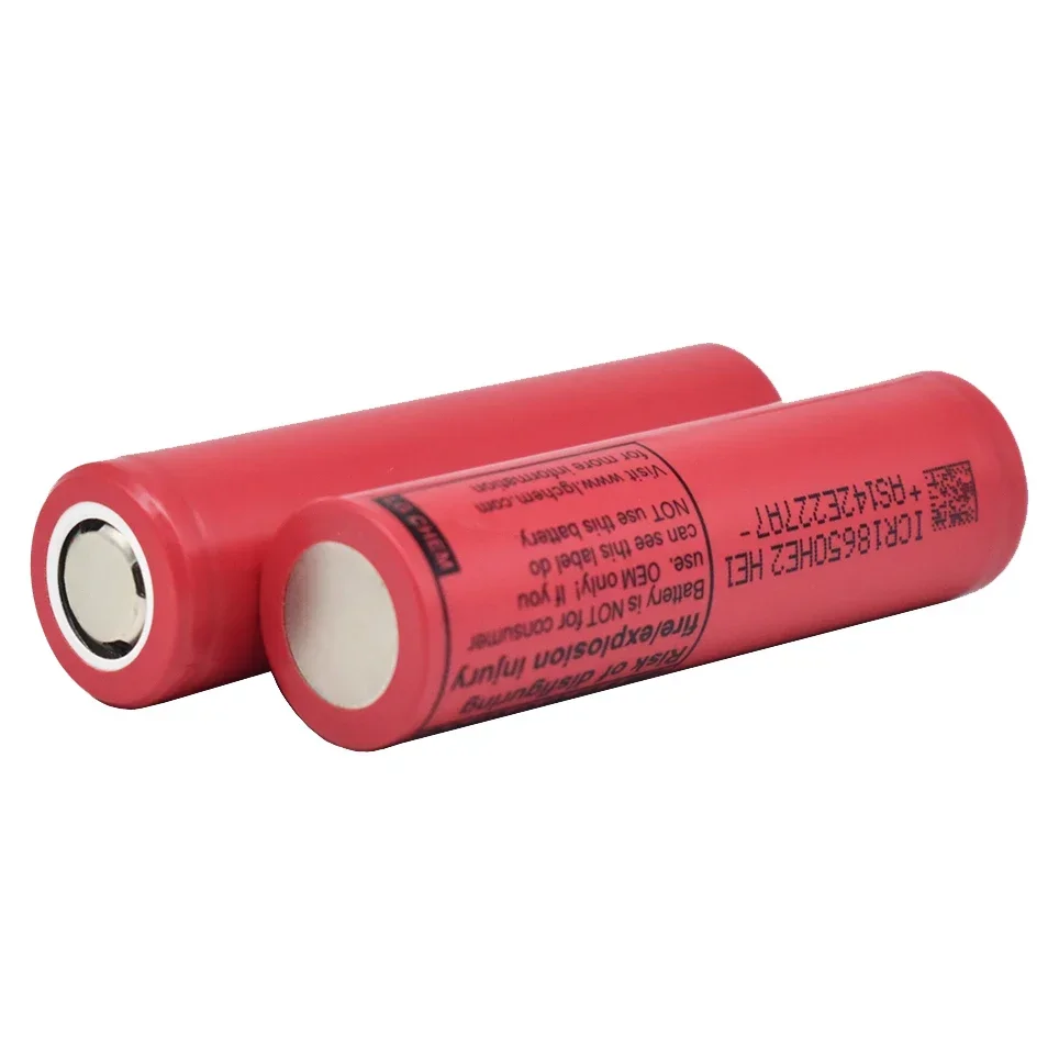 NEW Original 3.7V LG ICR18650 HE2 2500mAh Rechargeable Battery 20A Max Discharge Li-ion Cell For Model Aircraft DIY Battery Pack