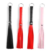 1/4pcs Hot Sale High Quality Pu Leather Riding Crop Flogger Queen Colourful Bondage Spanking BDSM Fetish Sex Toys Women Couples