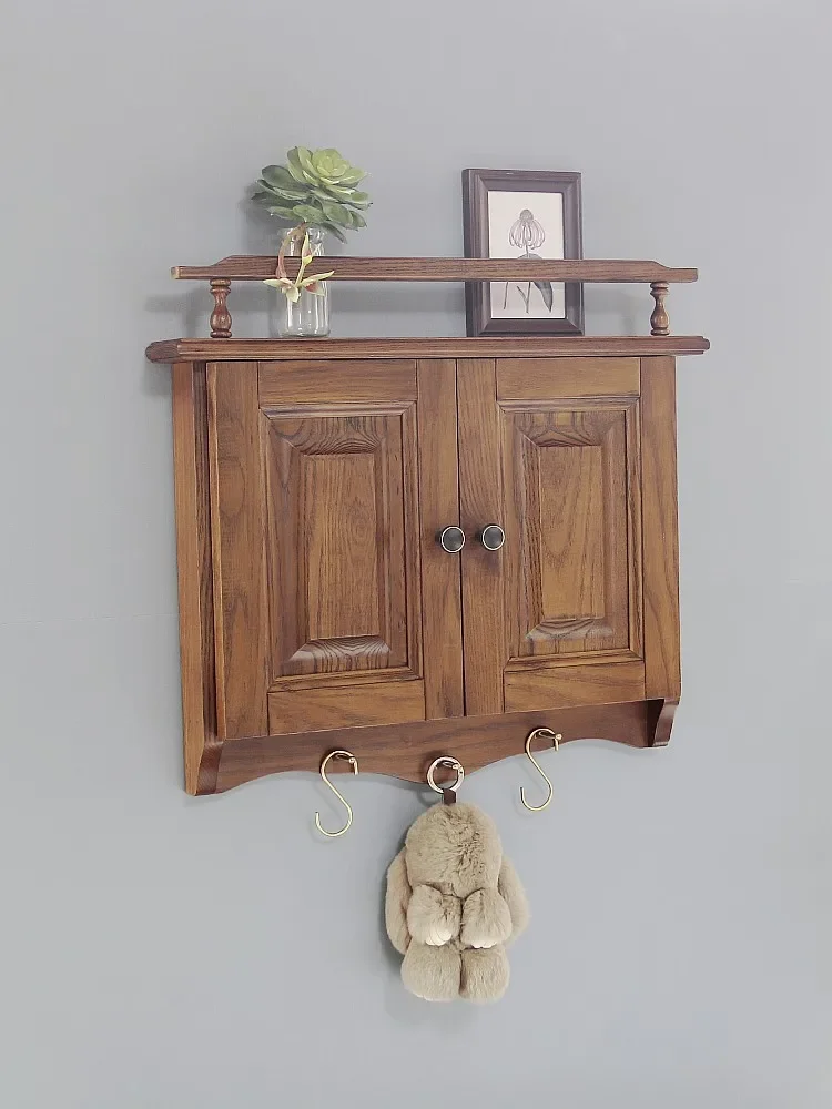 

Creative and simple solid wood meter , switch decoration modern open paint switch decoration distribution shie box