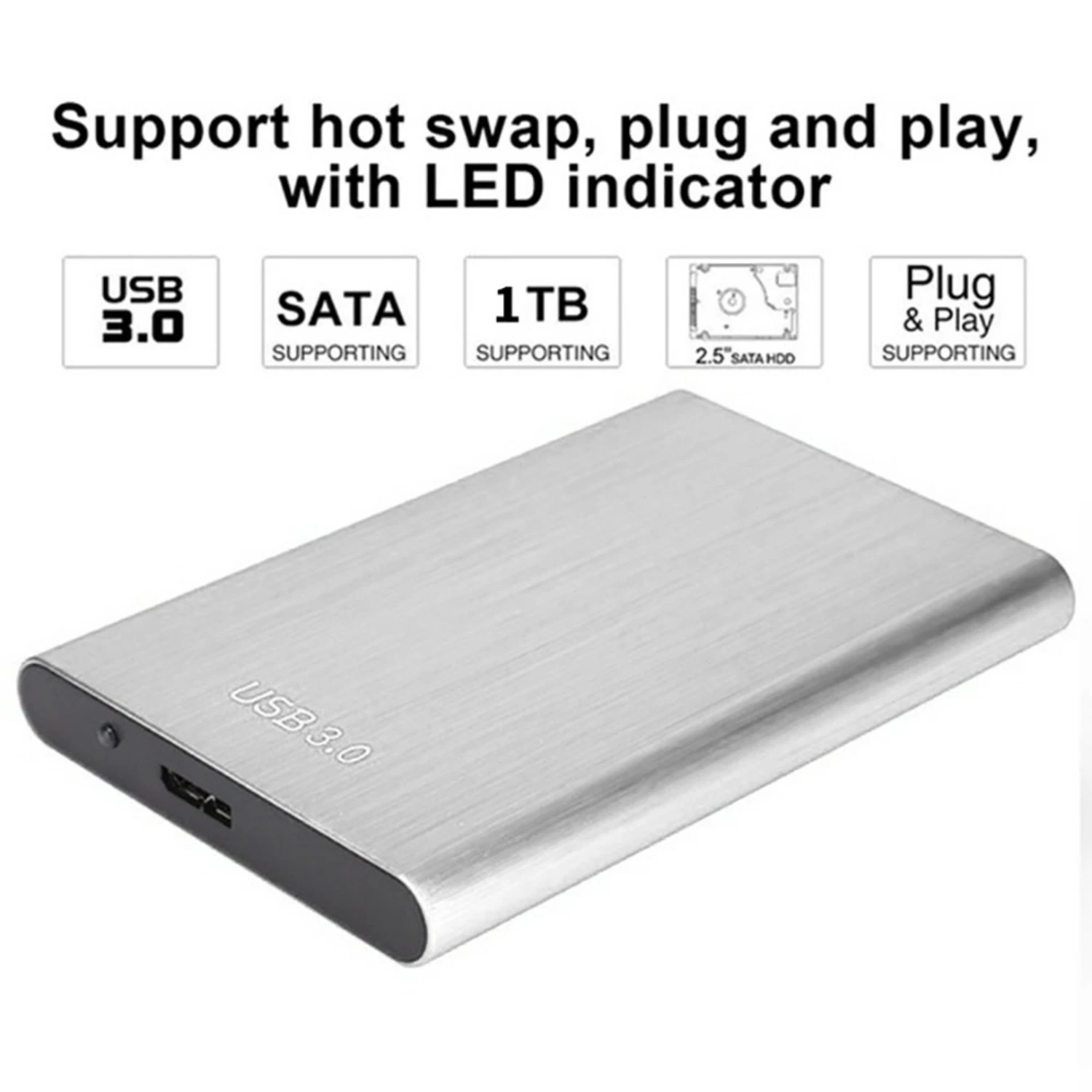 

Drive Portable External USB 3.0 HDD Storage for PC TV Smartphones Laptop Desktop