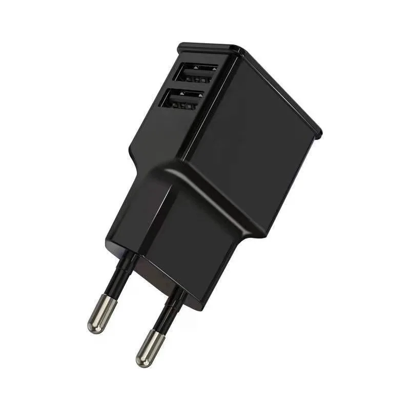 Universal EU Plug 5V1A Dual USB Charger Mobile Phone Travel Wall Power Adapter Portable EU Plug For iPhone Xiaomi Huawei OnePlus view 4