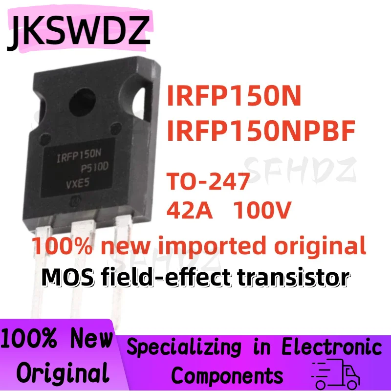

100% new imported original 5/10/20PCS IRFP150 IRFP150N IRFP150NPBF TO-247 MOS field-effect transistor 42A 100V
