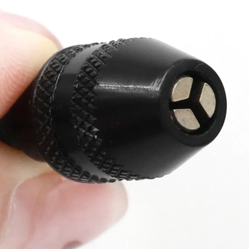 1/10 قطعة بدون مفتاح ثلاثة الفك الحفر تشاك استبدال العالمي التغيير السريع أدوات دوارة للكهرباء طحن تشاك متعددة الوظائف #4