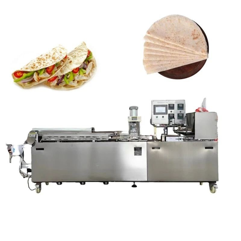 Fully Automatic Lavash Flat Bread Taco Shell Making Machine Tortilla Making Machine