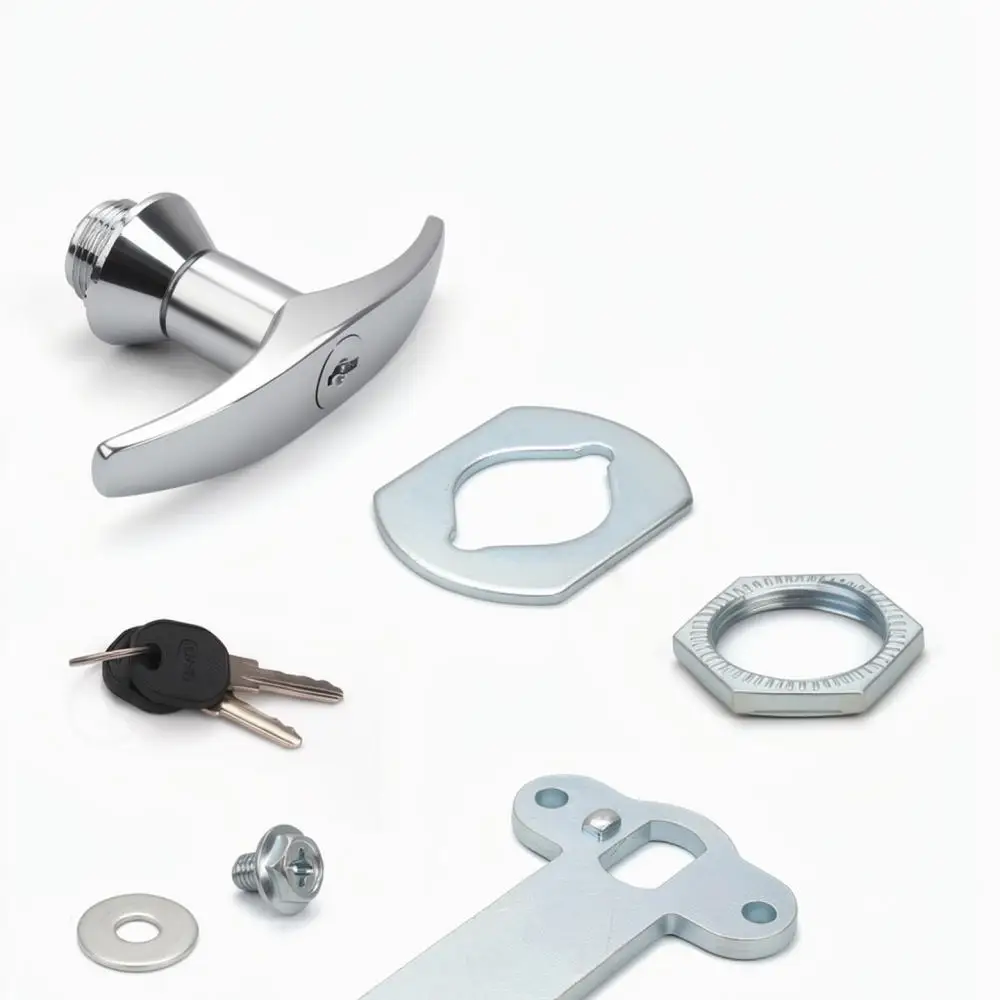 Heavy Duty Industrial Latch Lock Zinc Alloy For Chikai Electrical Cabinet Door Handle Hardware Machine Control Box Security