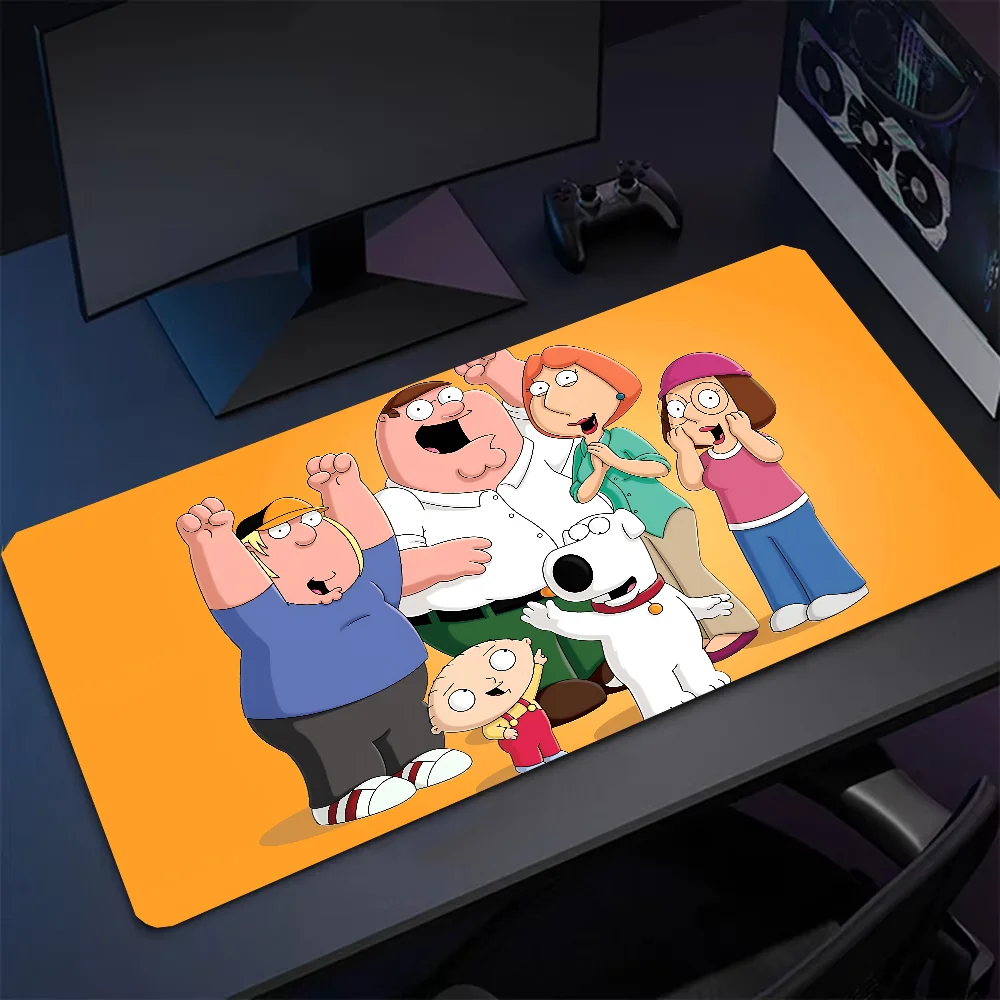 Anime F-Family Guy Mousepad Large Gaming Mouse Pad LockEdge Thickened Computer Keyboard Table Desk Mat