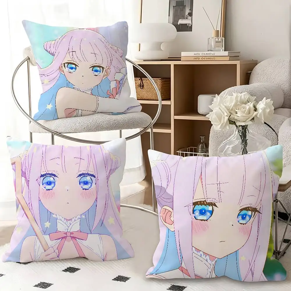 1pc Byakuya Mimori Anime Characters Pillow Case Fashion Square Pillowcase Bedroom Sofa Room Ins Decoration Leisure