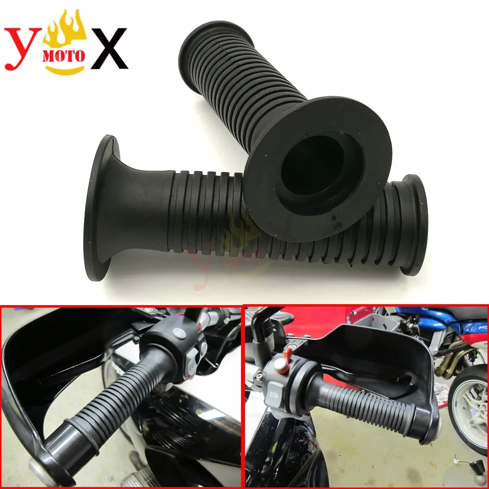

Motorcycle Rubber 22MM 7/8" Handlebar Hand Grips Handgrip Cover For BMW F650CS F650GS K1100LT K1100RS R1100GS R1100R R1100RS