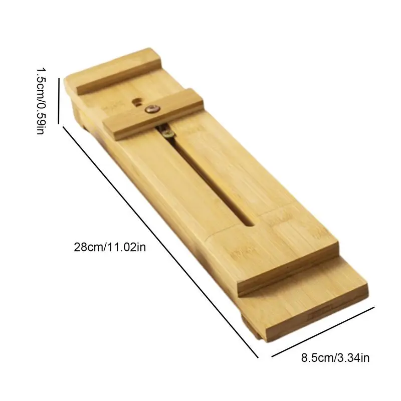 Whetstone Base Wood Non Slip Whetstone Stand Sharpening Stand for Enhanced Precision Adjustable Over Sink Sharpening Stone Base