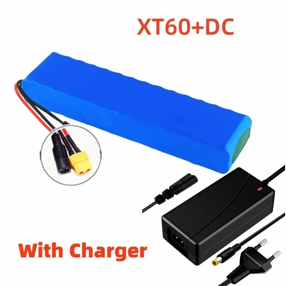 48V 13S2P 18650 Powerful Battery Pack, 20Ah Large Capacity Lithium Battery, Rechargeable Li-ion Battery Pack, with 54.6v Charger