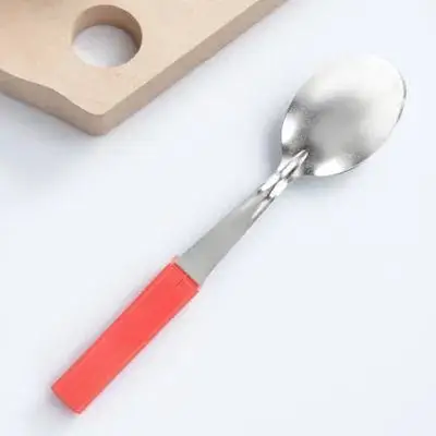 

Kids Percussion Music Spoon Lightweight Design Learning Instrument Promotes Sense of Rhythm Self Confidence