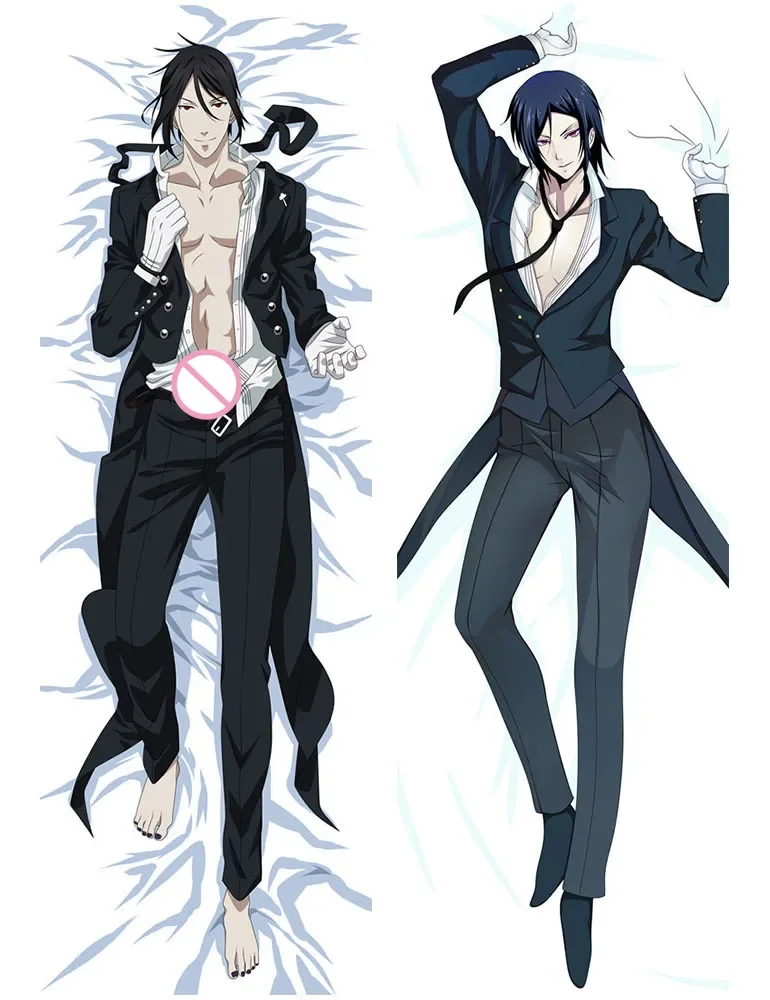 60x180cm Cosplay Anime Body Pillow Case Japanese Style 3D Cartoon Bedroom Hugging Dakimakura Pillowcase For Unisex