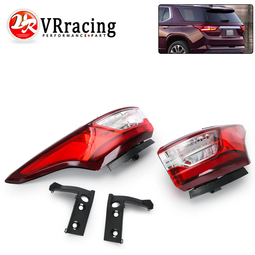 

LED Outer Tail Light Rear Lamp Assembly Compatible with Chevy Traverse 18-21 Left Driver Side 84618033