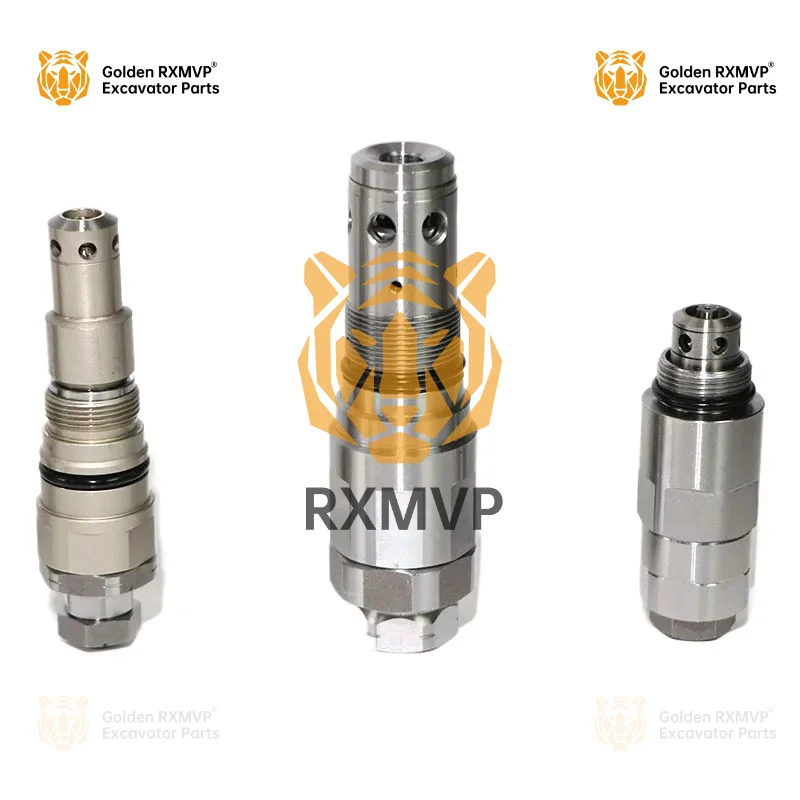 For Kobelco SK200 SK210 SK250 SK260 SK350-8 6E main safety valve distributor main relief valve main auxiliary gun excavator