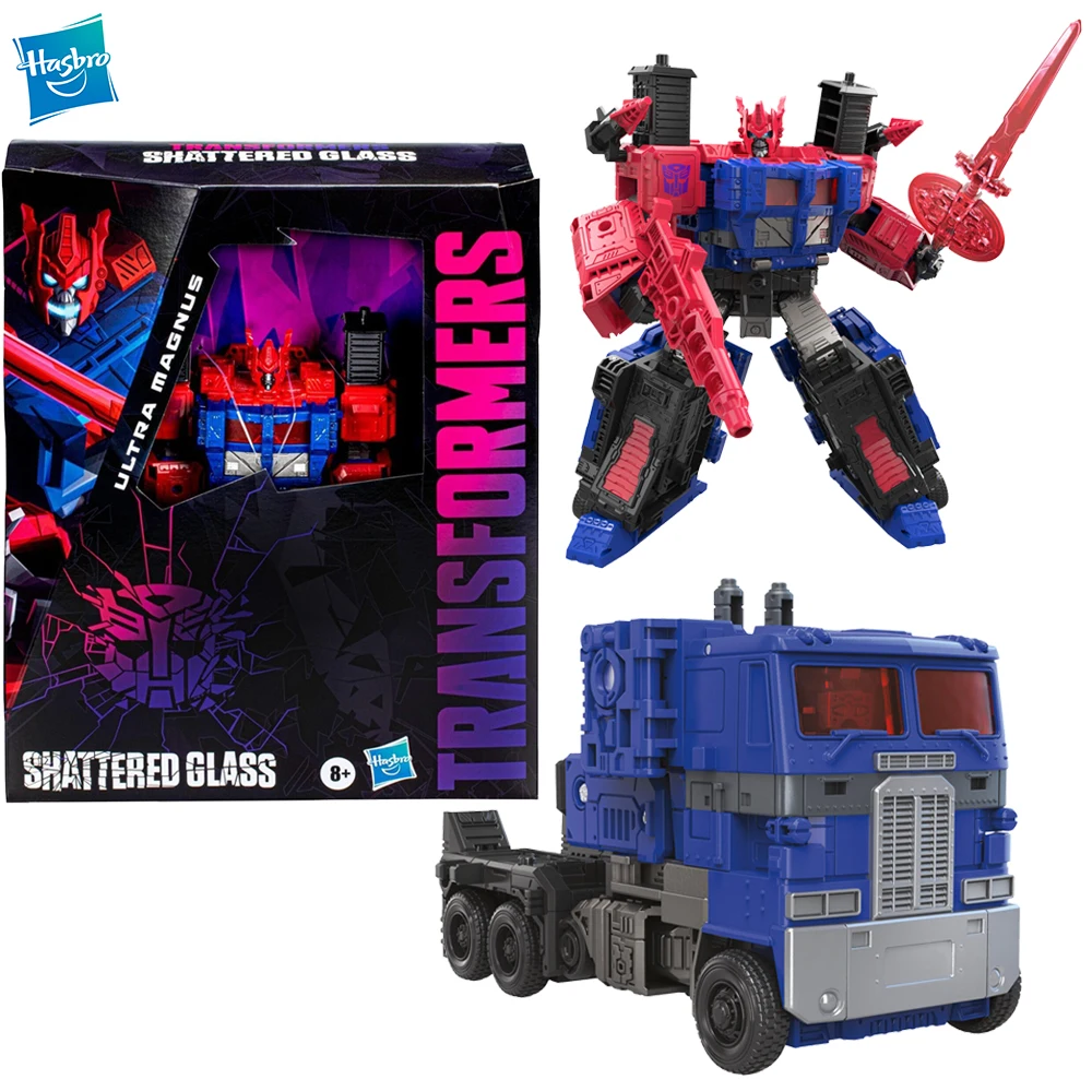 

[In-Stock] Hasbro Transformers Shattered Glass Collection Ultra Magnus 7-Inch Anime Action Figures Collectible Model Toys