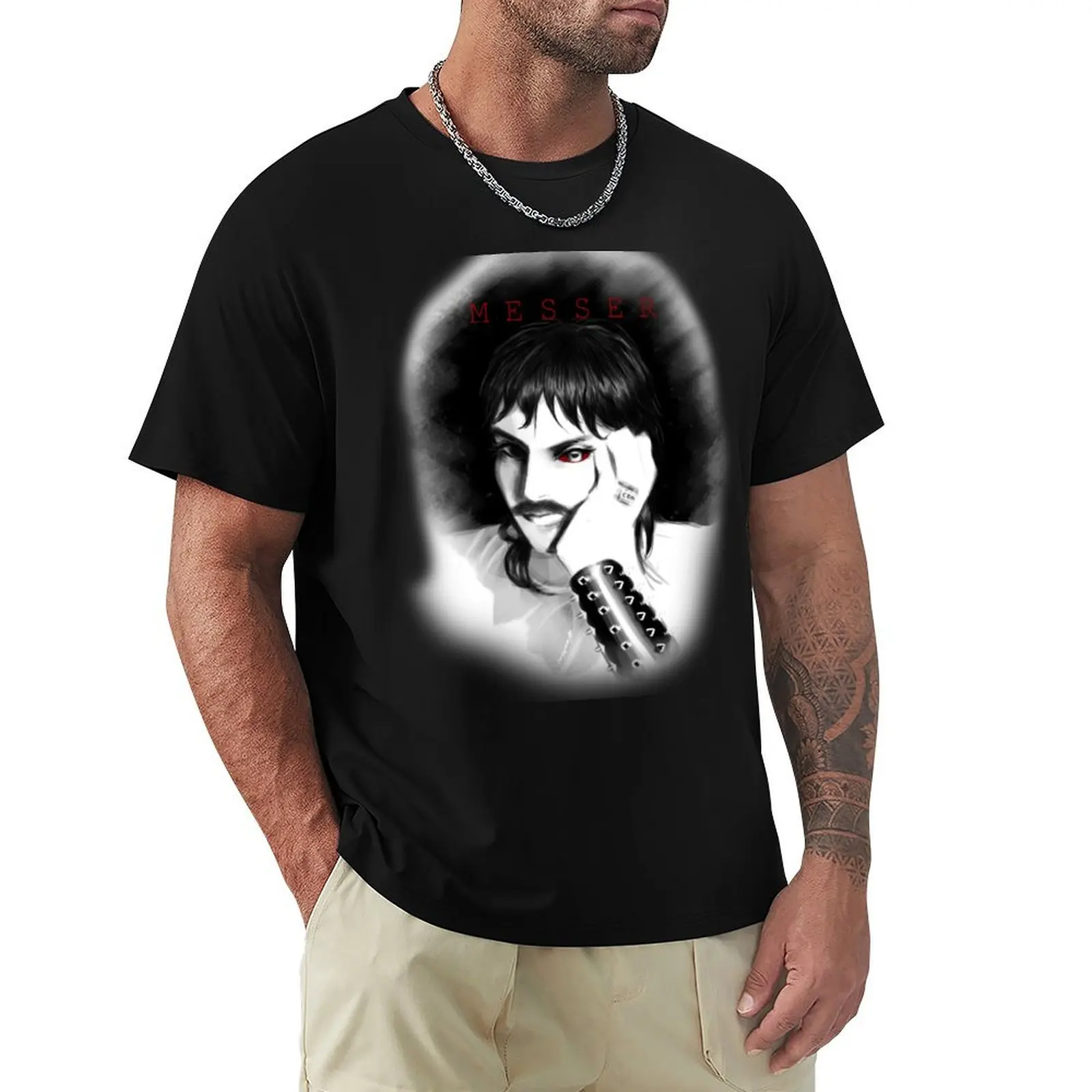 Messer Spikes T-Shirt UV-Sonnenschutz-T-Shirt