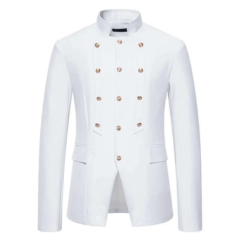 2024 masculino suporte tribunal botão blazer casaco vintage casamento baile casual terno cavalheiro moda elegante banquete vestido terno jaqueta