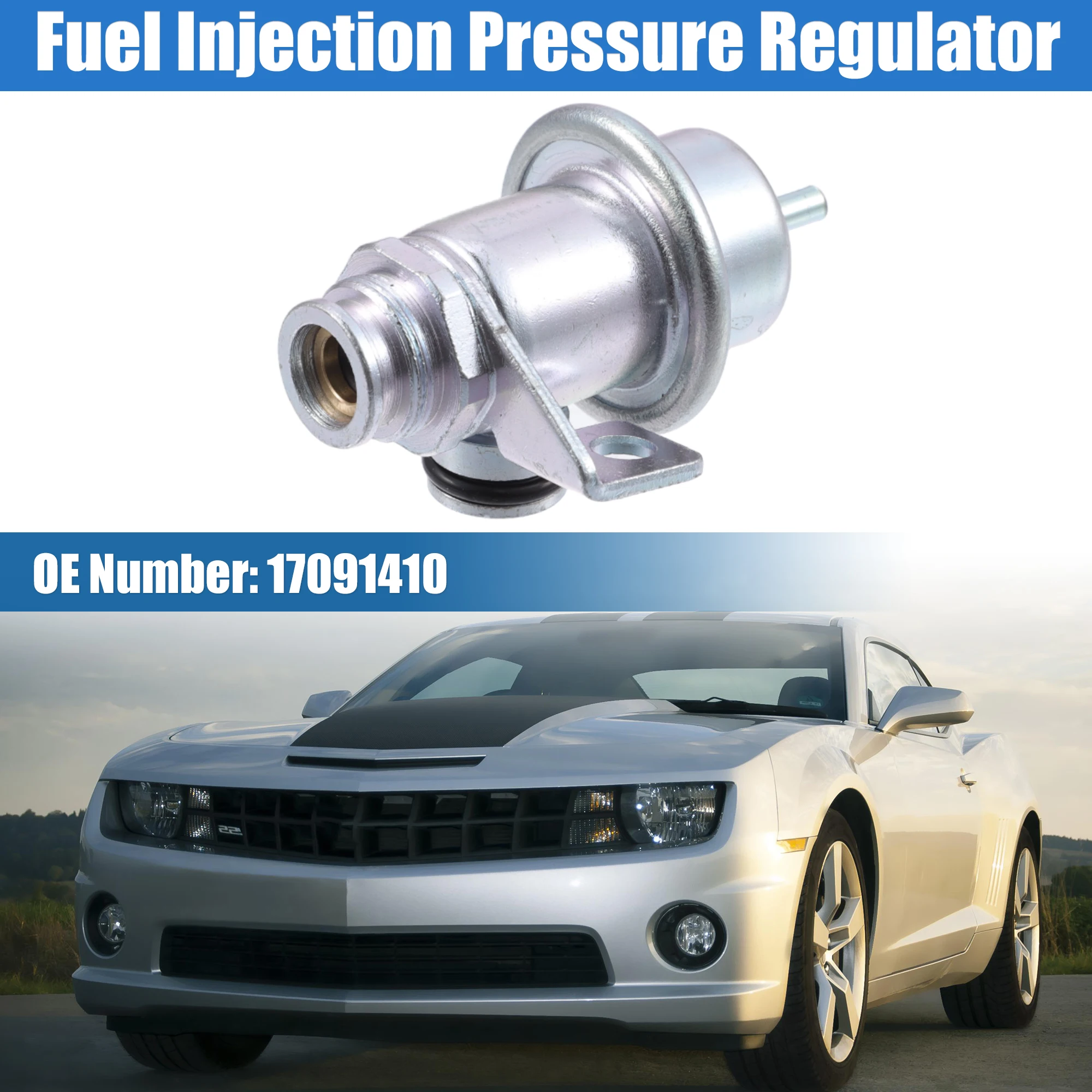 UXCELL Fuel Injection Pressure Regulator for Buick for Chevrolet Replace No.17091410