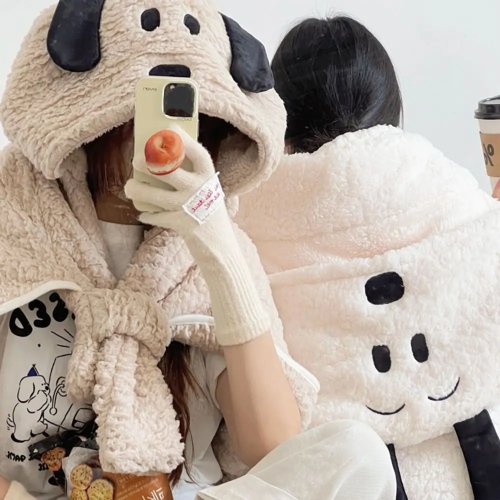 

Зимнее одеяло с капюшоном Kawaii Bear, мягкий флисовый материал, одеяло, шаль, сохраняющее тепло, плащ с капюшоном, использование в спальне