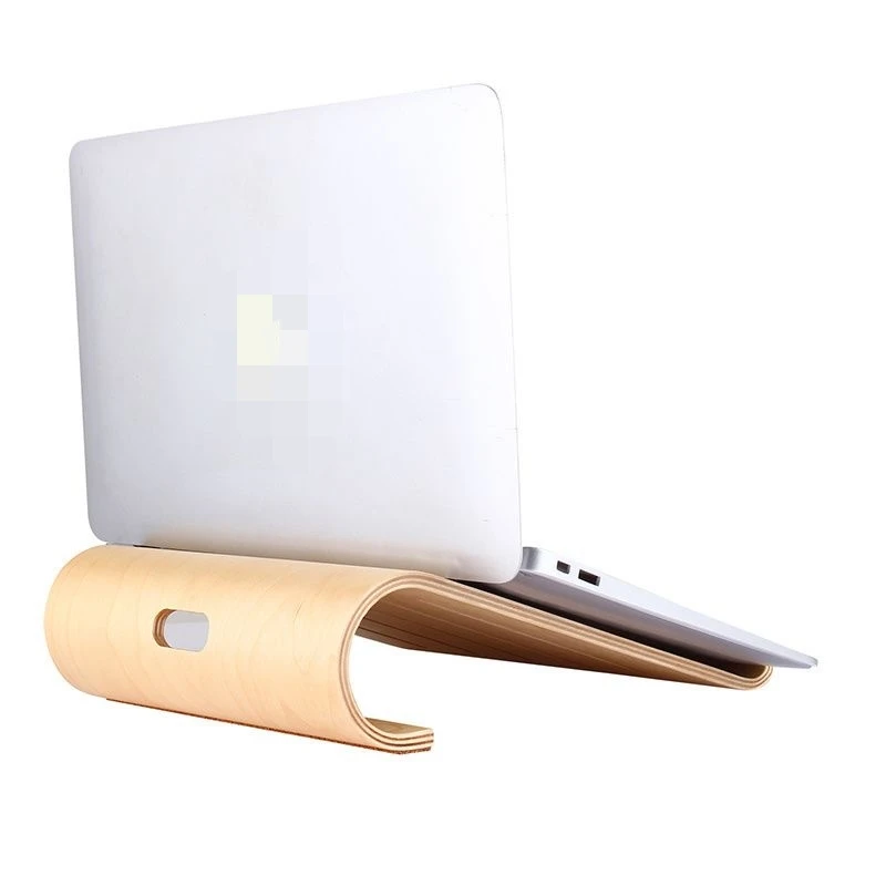 

Подставка для ноутбука MacBook, универсальная для рабочего стола, деревянная, креативная деревянная опора, простой кронштейн
