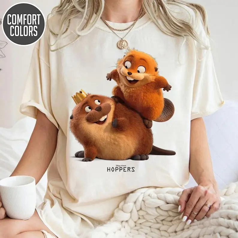 Hoppers King George and Mabel Playing Together T-Shirt
