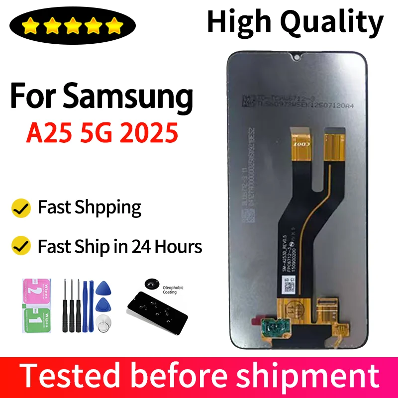 6.7“OEM For Samsung A25 5G 2025 A253Z A253J A253D Lcd Display Touch Screen Digitizer For Samsung A253 Replacement