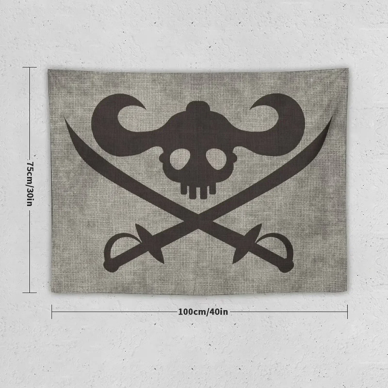 OP 15 - Flag of the Giant Warrior Pirates Tapestry Bathroom Decor Bedroom Decorations House Decor Tapestry