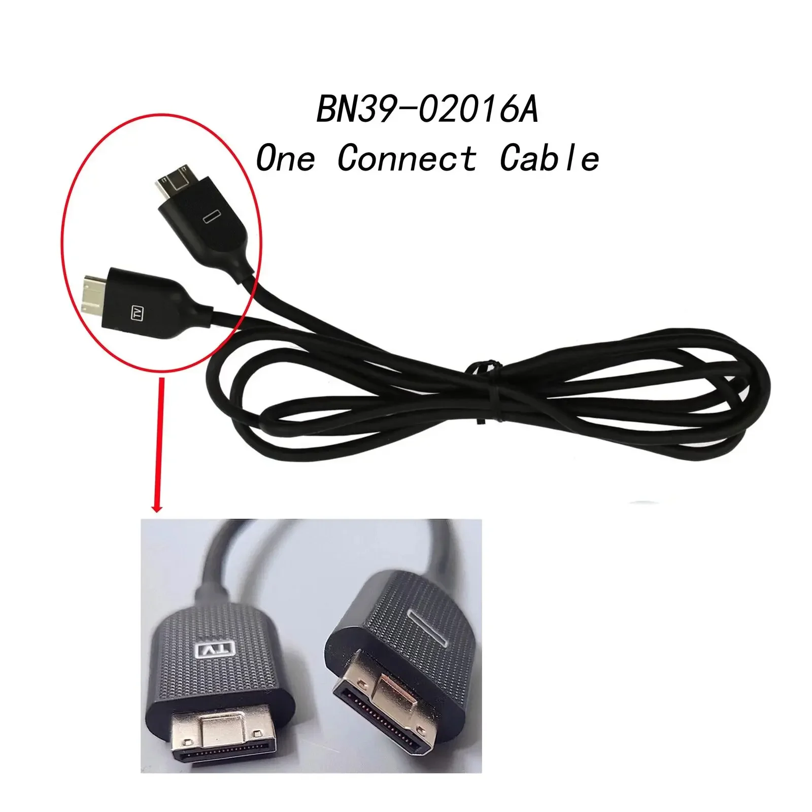BN91-14845L BN39-02016A 2M One Connect Cable for Samsung is for UN55JS9000G UN55JS9000H UN55JS9000K UN65JS9000K UN48JS9000F