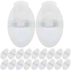 20Pcs Catheter Stabilization Device Holder Foley Catheter Fixator Breathable Nylon Catheter Fixation Stickers