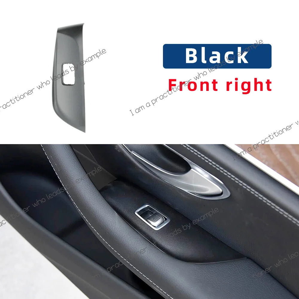 Car Window Lift Switch Cover Armrests Panel Cover Window Regulator Switch Panel For Mercedes Benz E Class W213 Door