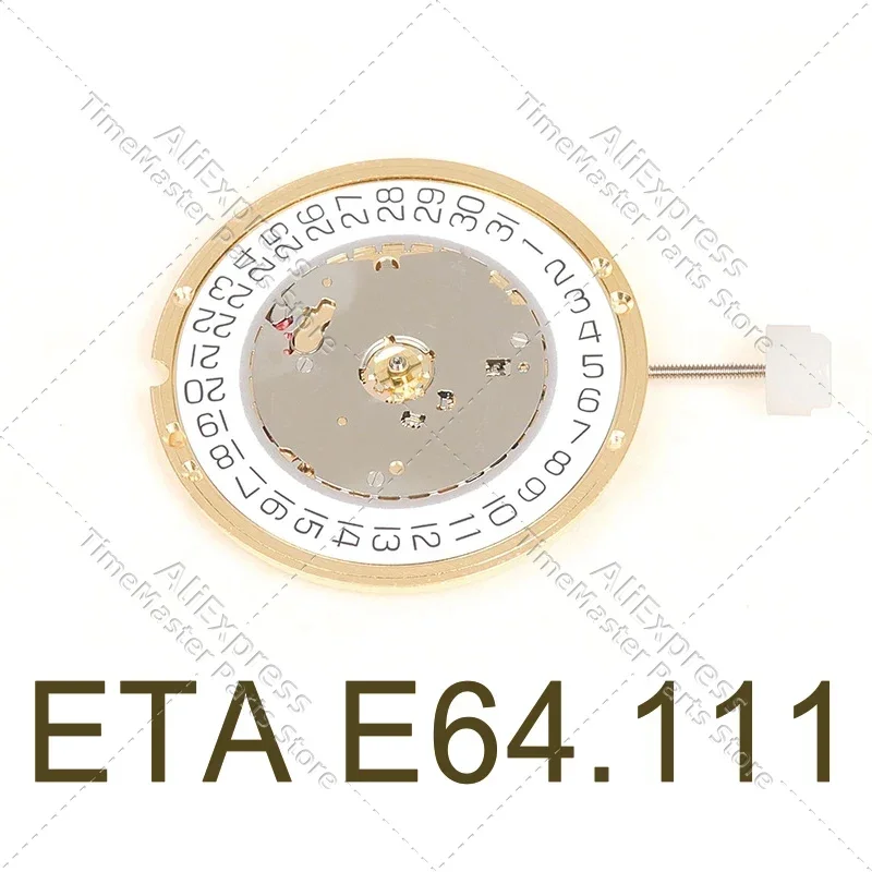 

Original Swiss ETA E64111 movement SWISS V8 quartz movement E64.111 Date At 3/6 watch repair movement replacement parts