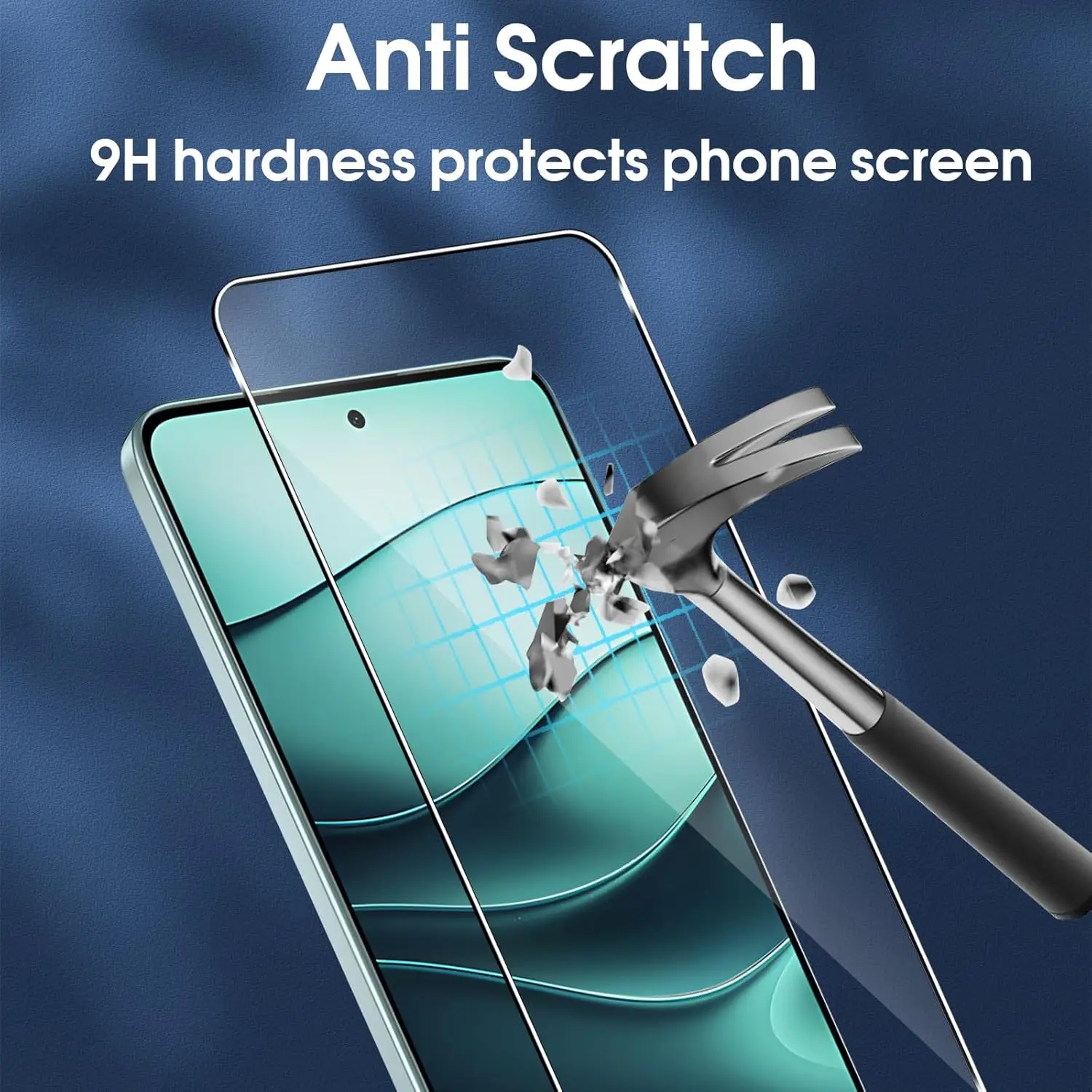 1/4 Stück gehärtetes Glas für Xiaomi Redmi Note 14 4G 5G Displayschutzfolie – Detail 2