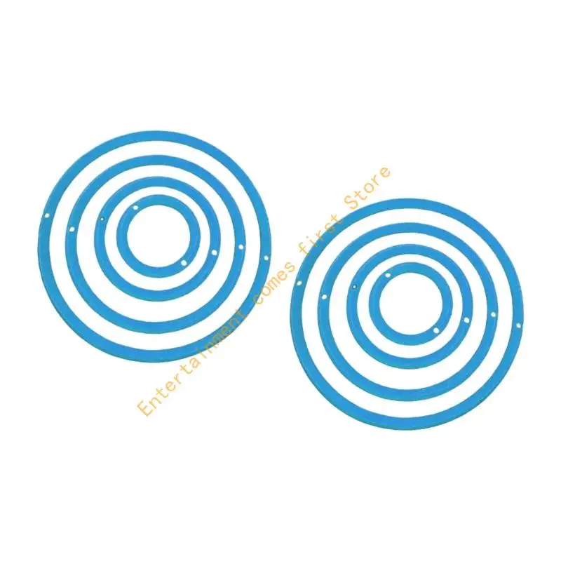 2Set Darting Practice Circle Rings Board Game Darting O Rings For Home Family Use 55KD