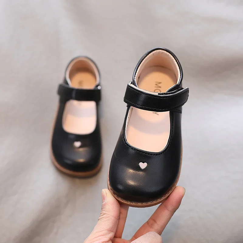 New Spring and Autumn Korean Fashion Children\'s Vintage Shoes PU Summer School Shoes Super Soft and Comfortable 1-6 Years Old